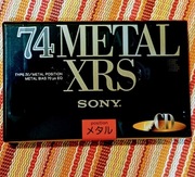 SONY METAL XRS  74 min. Japońskie wydanie.
