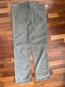 Spodnie Wrangler Arizona 36/32 bawełna elastan kolor khaki