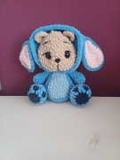 Miś ręcznie robiony na szydełku 