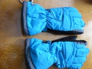 Brugi męskie rękawice narciarskie XL wododporność 3000 mm H2O turkus