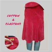 Elegancka spódnica midi z rozkloszowaniem sztruks – klasyka z charakterem