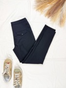 Czarne spodnie damskie Filippa K proste S/36 na co dzień classy eleganckie