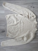 Sweterek Reserved L perły 