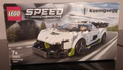 Puste pudełko + instrukcja LEGO Speed Champions 76900 Koenigsegg – oryginał