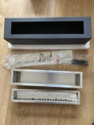 Wolnostojący biokominek na zewnątrz i wewnątrz 