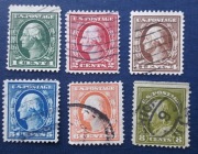 USA 1908-1912 kasowane 