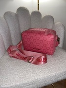 Mario Valentino Bags Pattie Pink różowa torebka różowy kuferek eko skóra