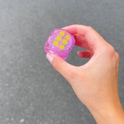 Kość do Gry Kauczukowa Duża