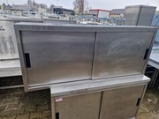 Szafka Wisząca Stal Nierdzewna Drzwi Suwane 140/30/60