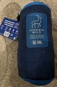NOWY hamak turystyczny 2-osobowy Hidden Wild (USA)– lekki, pokrowiec