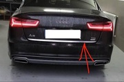 AUDI A6 C7 SEDAN LIFT 15-18 LISTWA CHROM KLAPY BAGAŻNIKA TYŁ 4G5853927