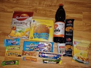 Słodycze z Czech ,chipsy Czechy studencka kofola