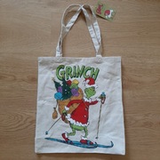 Torba swiąteczna EKO Grinch święta 100% bawełna