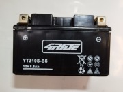 Akumulator motocyklowy firmy 4RIDE, model YTZ10S-BS BATERIA 12v 8.6Ah 