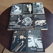 KRYMINAŁY PRL - SERIA  Z JAMNIKIEM - 8 SZTUK -.