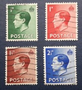 Znaczki Wielka Brytania 1936 kasowane