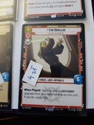 Star Wars Unlimited - LOF - CIN DRALLING (LEGENDARY) ! TANIO !!!