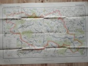 Mapa rejonu Bischofswerda Saksonia 1954 r