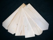 Dekoracyjny Gont Drewniany 