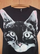 Bluzka z kotem rozmiar L 