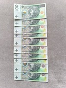 100 zł 1994 r seria HG  banknoty 10 SZT