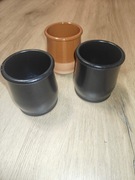 Zestaw 3 ceramicznych kubeczków