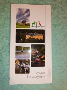 Powiat Leszczyński mapa z informatorem 