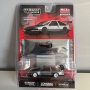 TARMAC 1:64 TOYOTA SPRINTER TRUENO AE86 WIDEBODY + karty - CHASE