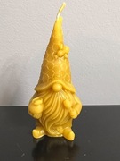 Świeca "Krasnal", "Jeżyk" z wosku pszczelego