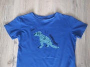 T-shirt koszulka Sinsay z cekinami chłopięca r. 140 9-10 lat