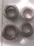 Oprawki halogenów sufitowe regulowane do płyt wpuszczane