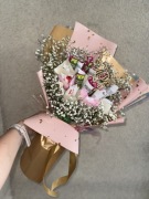 Bukiet ze zdrapkami i gipsowka