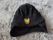 Czapka Zimowa Uszatka Straż Miejska Gminna kolor czarny nowa rozm. 56