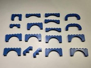 KLOCKI LEGO ZAMKOWE ELEMENTY CASTLE PIRACI ZAMEK LICYTACJA ŚCIANY ŁUKI