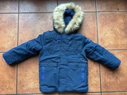 Okaidi ciepła kurtka parka granatowa 104 4 lata nowa 