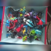 Klocki lego mix + 3 walizki 3kg