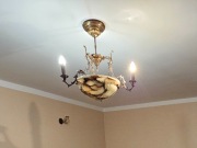 Żyrandol, kamień, dwa obwody / sekcje. e14 