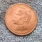 MONETA_50000 zł z 1988__Piłsudski_70 Rocznica_LUX