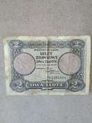 Bilet zdawkowy 2zl z 1925