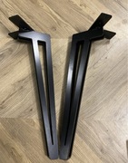 Czarne Nogi metalowe! Stelaż! Stoki kawowy! 45 cm