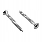 Wkręty do drewna 5x60 nierdzewne A2 stożkowe krzyżak DIN 7505A