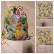 Nowy workoplecak "Owoce " mieści A4