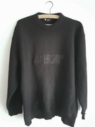 Armani Jeans czarny sweter męski L XL 100% bawełna elegancki casual