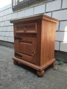 Sosnowa szafka nocna komoda drewniana Dostępne 2 sztuki