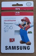 Karta Pamięci MicroSD Express 256GB Samsung Nintendi Switch 2