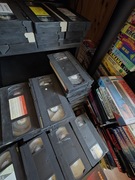 Duży Zestaw Filmów Kaset VHS Trzy Kartony