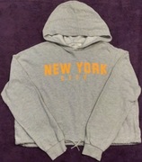 Bluza z kapturem H&M New York City EU 170 14- lat szara