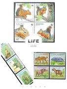 FAUNA ŚWIATA - ARMENIA, NICARAGUA, PARAGWAJ ** - czysty - po 4,-