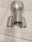 Lampa, plafon Ikea Forkast, trzy reflektory.