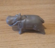 Figurka Hipopotam wys. 2,5 cm